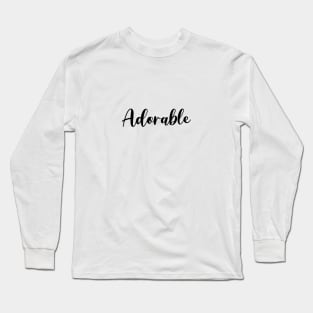 Adorable Long Sleeve T-Shirt